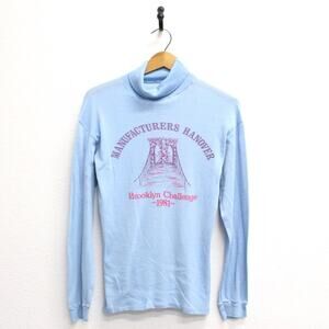 Vintage Manufacturers Hanover Brooklyn Challenge 1981 T Shirt Small